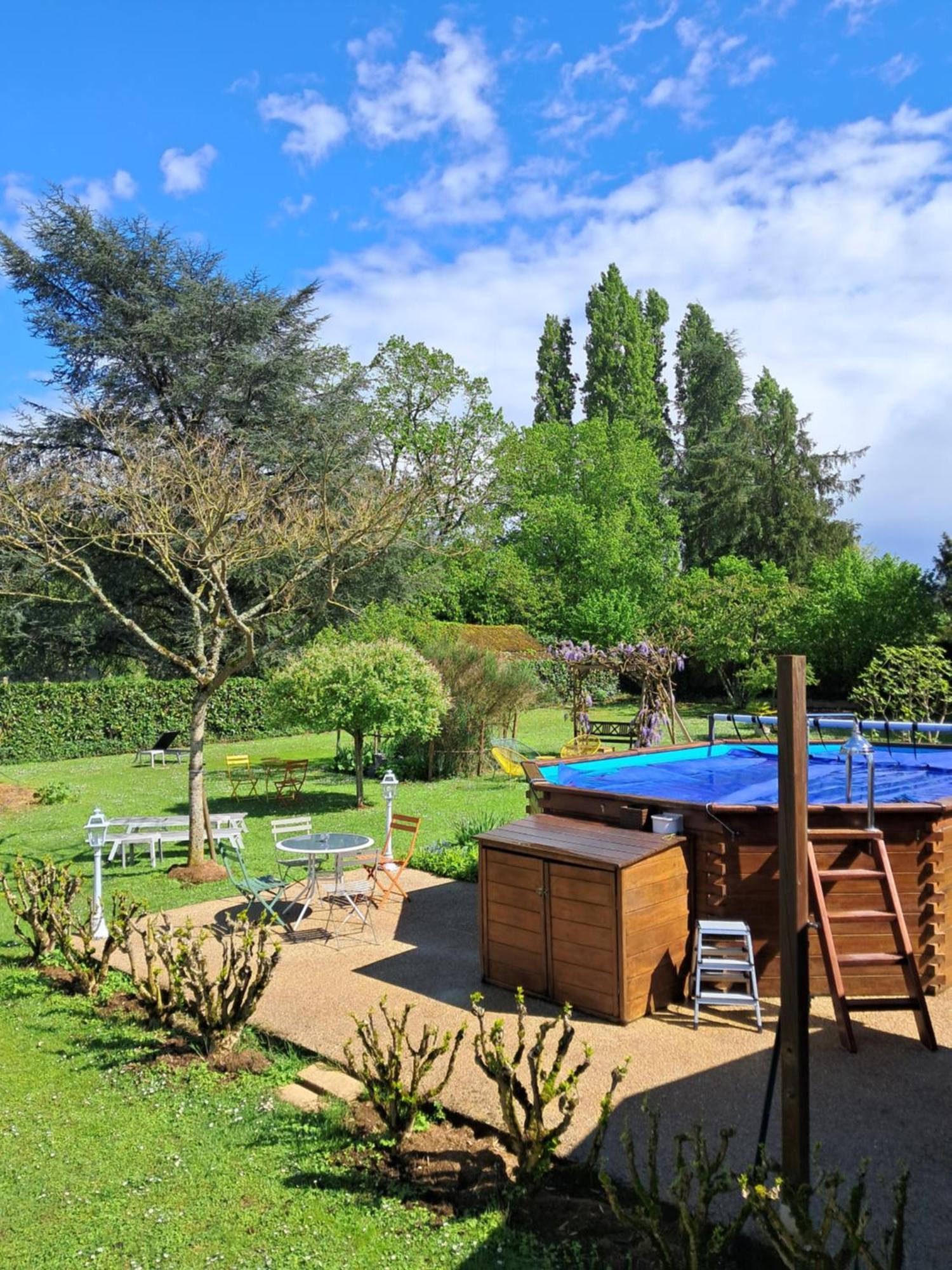 Le Jardin De Josseline Hotel Amboise Kültér fotó