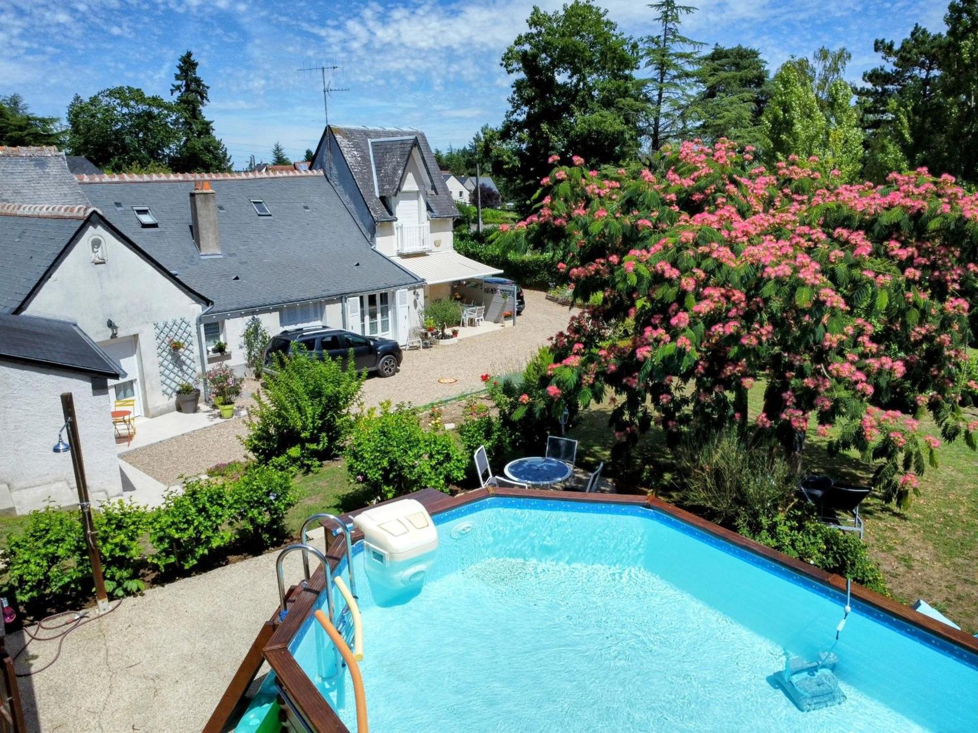 Le Jardin De Josseline Hotel Amboise Kültér fotó