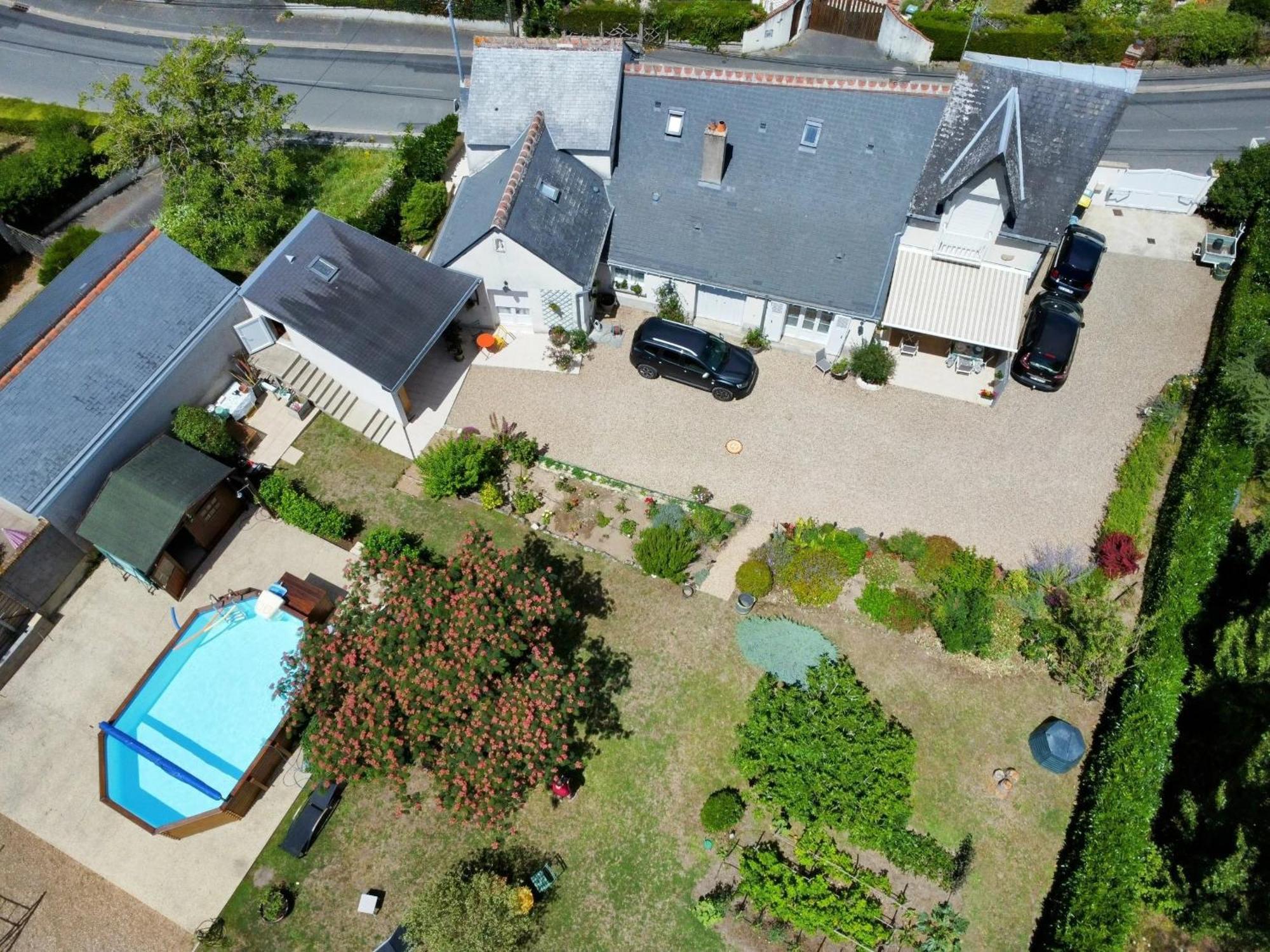 Le Jardin De Josseline Hotel Amboise Kültér fotó